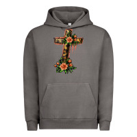Pigment Tornado Flower Cross Urban Hoodie - Jasminsmagicworld