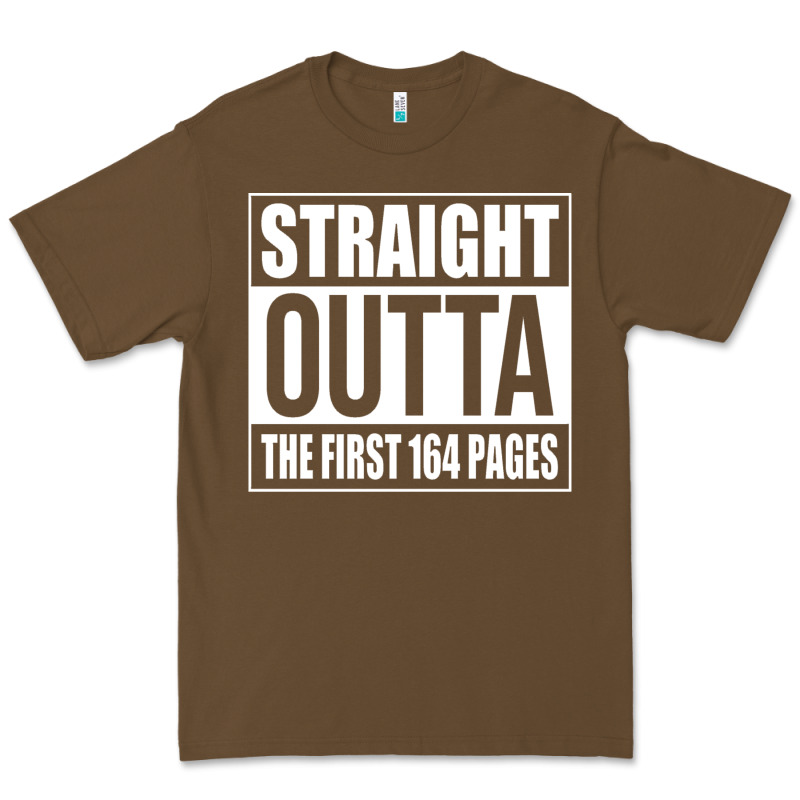 Straight Outta The First 164 Pages Premium Tee by linhVisuals | Teevron