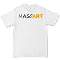 White Massachusetts College of Art and Design Premium Tee - linhVisuals