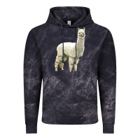 Cloud Black Alpaca Vintage Hoodie - LillyAllenDesigns
