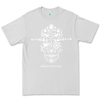 Dove Grey national park service, skull animals hiking camping eliments t shirt Premium Tee - linhVisuals