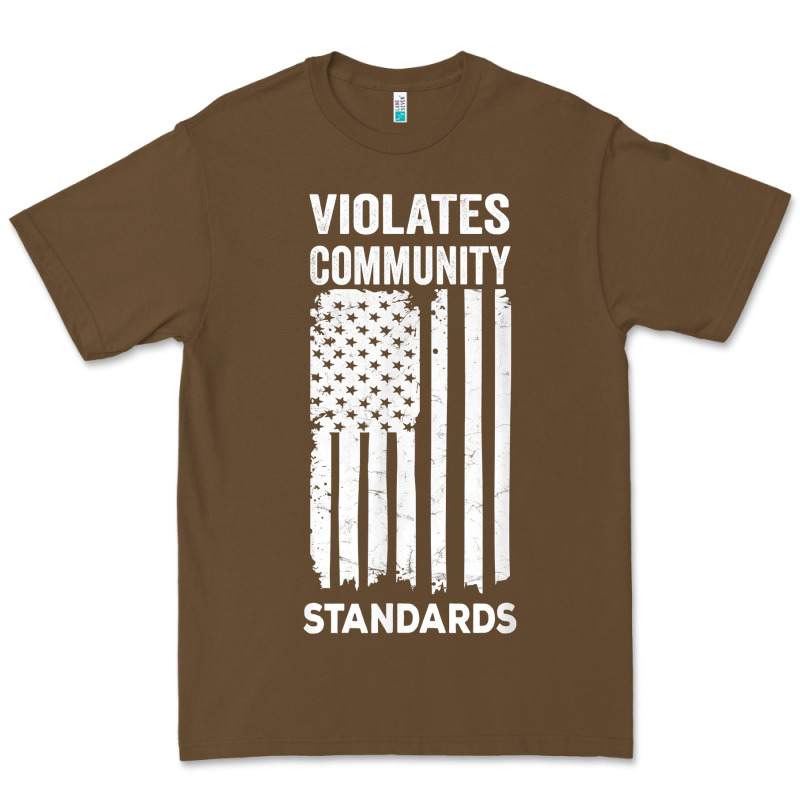 Violates Community Standards Apparel Community T Shirt Premium Tee by linhVisuals | Teevron
