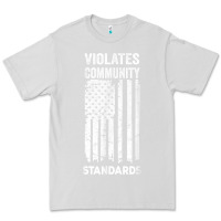 Dove Grey violates community standards apparel community t shirt Premium Tee - linhVisuals