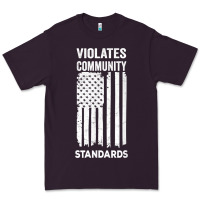 Plum violates community standards apparel community t shirt Premium Tee - linhVisuals