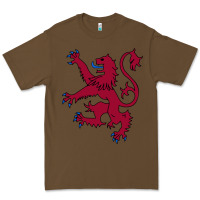 Lion Rampant Of Scotland, Royal Banner, Royal Arms, Scottish Pride Premium Tee | Teevron