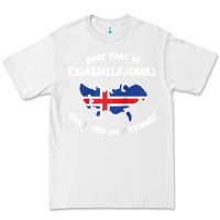 White what part of eyjafjallajökull don't you understand raglan baseball te Premium Tee - linhVisuals