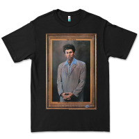 Black seinfeld the kramer portrait t shirt Premium Tee - linhVisuals