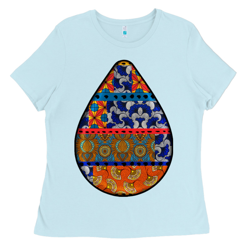 African Fabric Pattern Teardrop Earrings 4 Ladies Tee by BundleAndBundleShop | Teevron