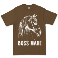Womens Boss Mare Horseback Riding Equestrians Men Horse Women Gift V N Premium Tee | Teevron
