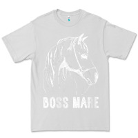 Dove Grey womens boss mare horseback riding equestrians men horse women gift v n Premium Tee - linhVisuals