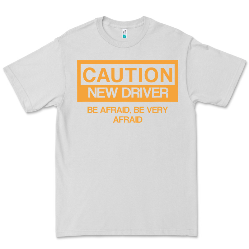 Caution New Student Driver Funny Premium Tee by linhVisuals | Teevron
