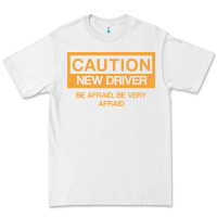 White caution new student driver funny Premium Tee - linhVisuals
