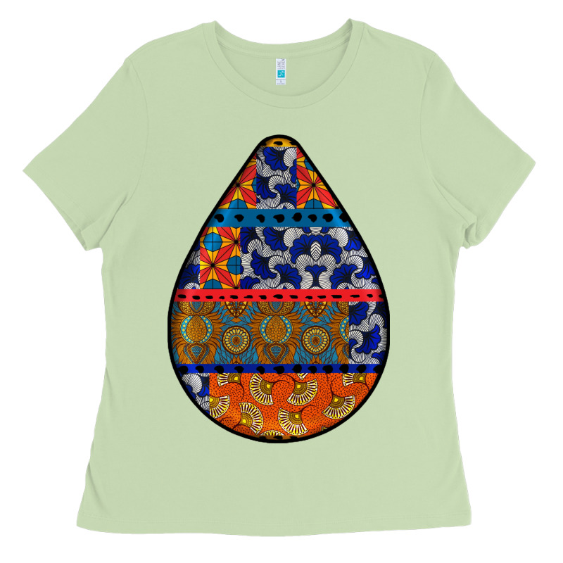 African Fabric Pattern Teardrop Earrings 4 Ladies Tee by BundleAndBundleShop | Teevron