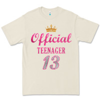 Bone official 13 teenager cute 13th birthday ideas for girls t shirt Premium Tee - linhVisuals