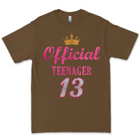 Cacao official 13 teenager cute 13th birthday ideas for girls t shirt Premium Tee - linhVisuals