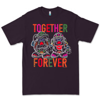 Plum mr. & mrs. potato head day of the dead together forever premium t shir Premium Tee - linhVisuals