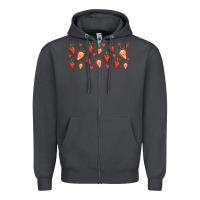 Smoke strawberry Zipper Hoodie - Jasminsmagicworld