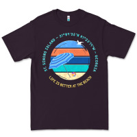 Plum st simons island t  shirt st. simons island, georgia t  shirt Premium Tee - linhVisuals