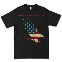 Black courage is contagious and eagle Premium Tee - linhVisuals