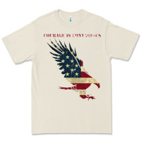 Bone courage is contagious and eagle Premium Tee - linhVisuals