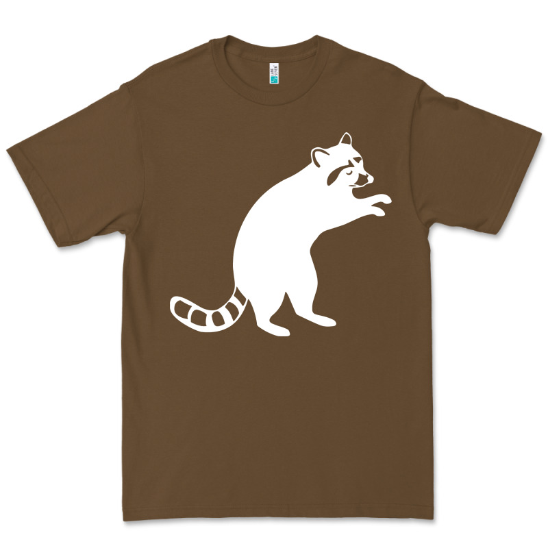 Raccoon Premium Tee by linhVisuals | Teevron