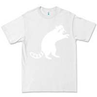 White raccoon Premium Tee - linhVisuals