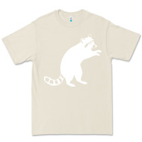 Bone raccoon Premium Tee - linhVisuals