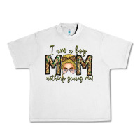 Lunar Rock Iam Boy Mom Nothing Scares Me Urban Heavy Tee - CowhideDigitalArt