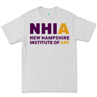 Dove Grey New Hampshire Institute of Art Premium Tee - linhVisuals
