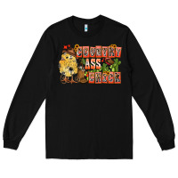 Black Country Ass Chick Long Sleeve Tee - CowhideDigitalArt