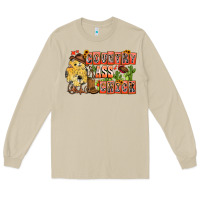 Mushroom Country Ass Chick Long Sleeve Tee - CowhideDigitalArt
