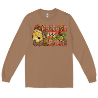 Toasted Coconut Country Ass Chick Long Sleeve Tee - CowhideDigitalArt