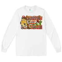 White Country Ass Chick Long Sleeve Tee - CowhideDigitalArt