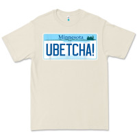 Bone ubetcha (you betcha) minnesota license plate t shirt Premium Tee - linhVisuals