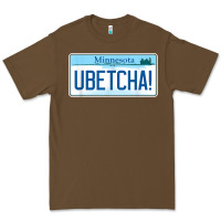 Cacao ubetcha (you betcha) minnesota license plate t shirt Premium Tee - linhVisuals