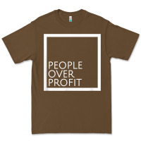 Cacao people over profit democratic socialism pro socialist symbol t shirt Premium Tee - linhVisuals
