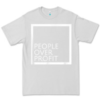 Dove Grey people over profit democratic socialism pro socialist symbol t shirt Premium Tee - linhVisuals