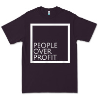 Plum people over profit democratic socialism pro socialist symbol t shirt Premium Tee - linhVisuals