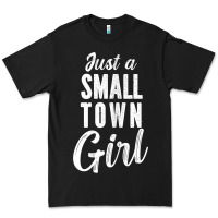 Black womens just a small town girl journey t shirt Premium Tee - linhVisuals