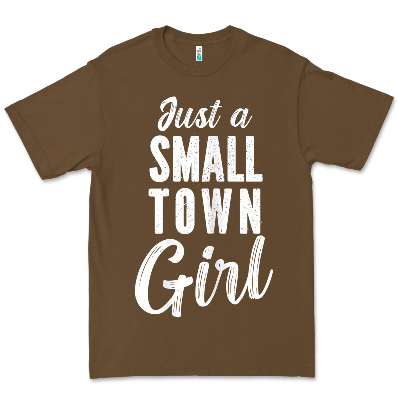 Womens Just A Small Town Girl Journey T Shirt Premium Tee by linhVisuals | Teevron