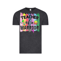 Vintage Black Teacher of a warrior Vintage Tee - CowhideDigitalArt