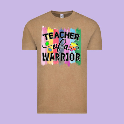 Teacher Of A Warrior Vintage Tee Designed By Cowhidedigitalart