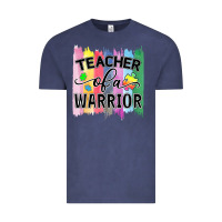 Vintage Denim Teacher of a warrior Vintage Tee - CowhideDigitalArt