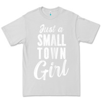 Dove Grey womens just a small town girl journey t shirt Premium Tee - linhVisuals