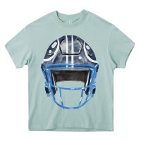 Arona football helmet fa element 1 Heavy Core Tee - FaDigitalArtStudio