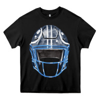 Black football helmet fa element 1 Heavy Core Tee - FaDigitalArtStudio