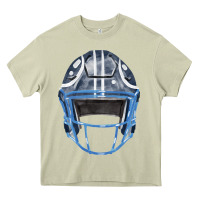 Mossy football helmet fa element 1 Heavy Core Tee - FaDigitalArtStudio