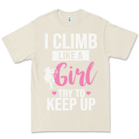 Bone climbing climb mountain climbing like a girl 345 climb climbing lover Premium Tee - linhVisuals