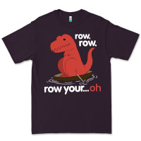 Plum dinosaur dino trex row t rex saurus Premium Tee - linhVisuals