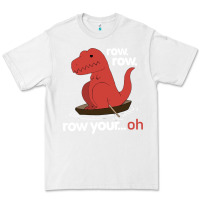 Dinosaur Dino Trex Row T Rex Saurus Premium Tee | Teevron